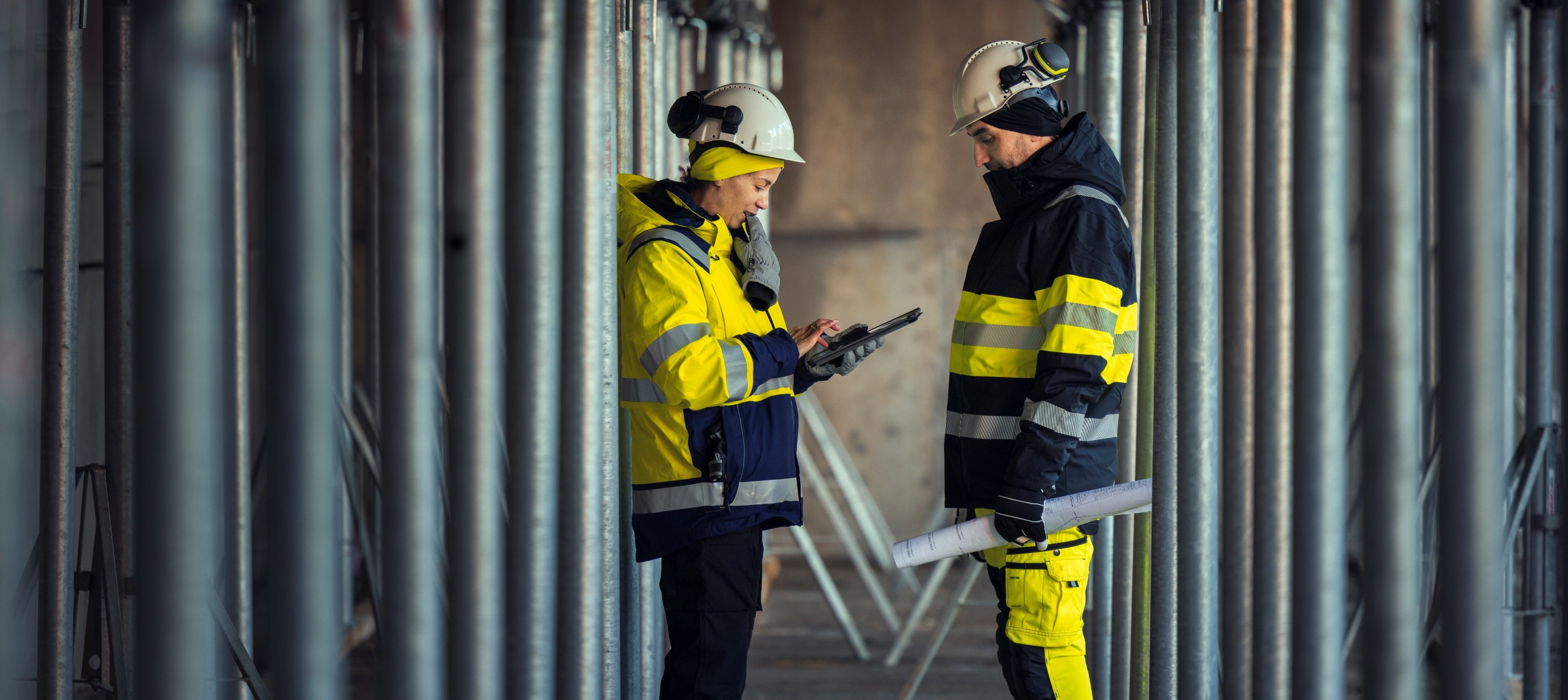 Two people in the industry.