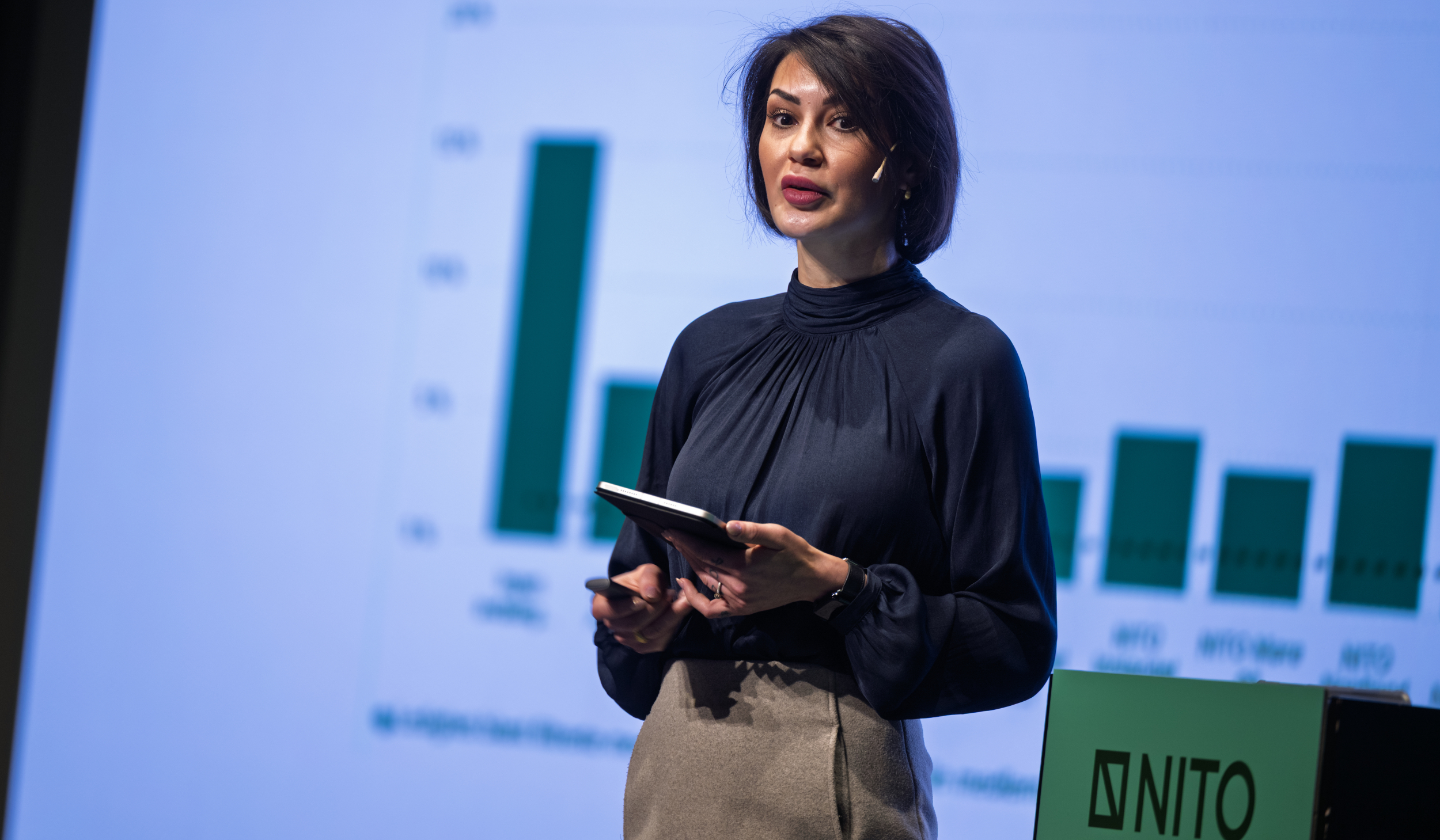 Visepresident i NITO, Safina de Klerk.