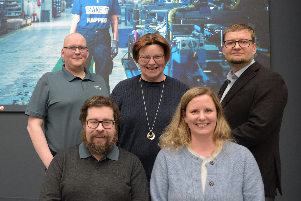 Avdelingsstyret NITO Oslo og Akershus fra venstre Patrick Mostad