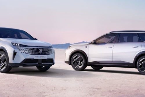 Two new cars in the Peugeot brand