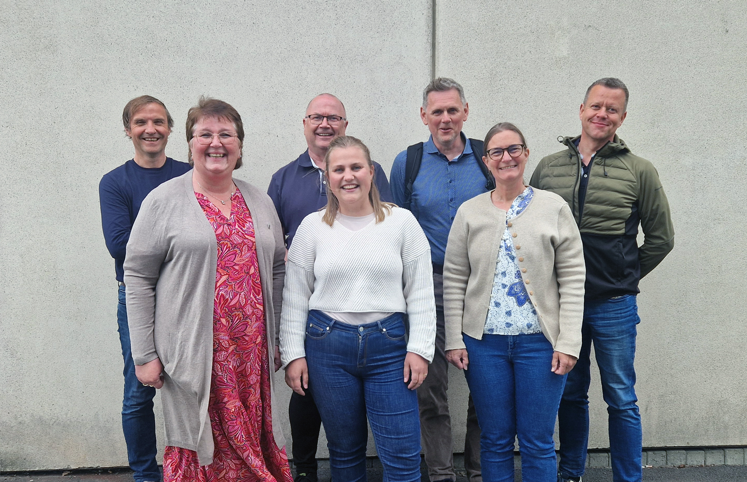 Avdelingsstyret i Rogaland (fra venstre): Sigve Eikeland, Sarah Gjerde Myhre, Morten Larsen, Karen Faa, Arnfinn Stens&oslash;, Siri S&aelig;grov Eiane, og Ekaterina Anderson 