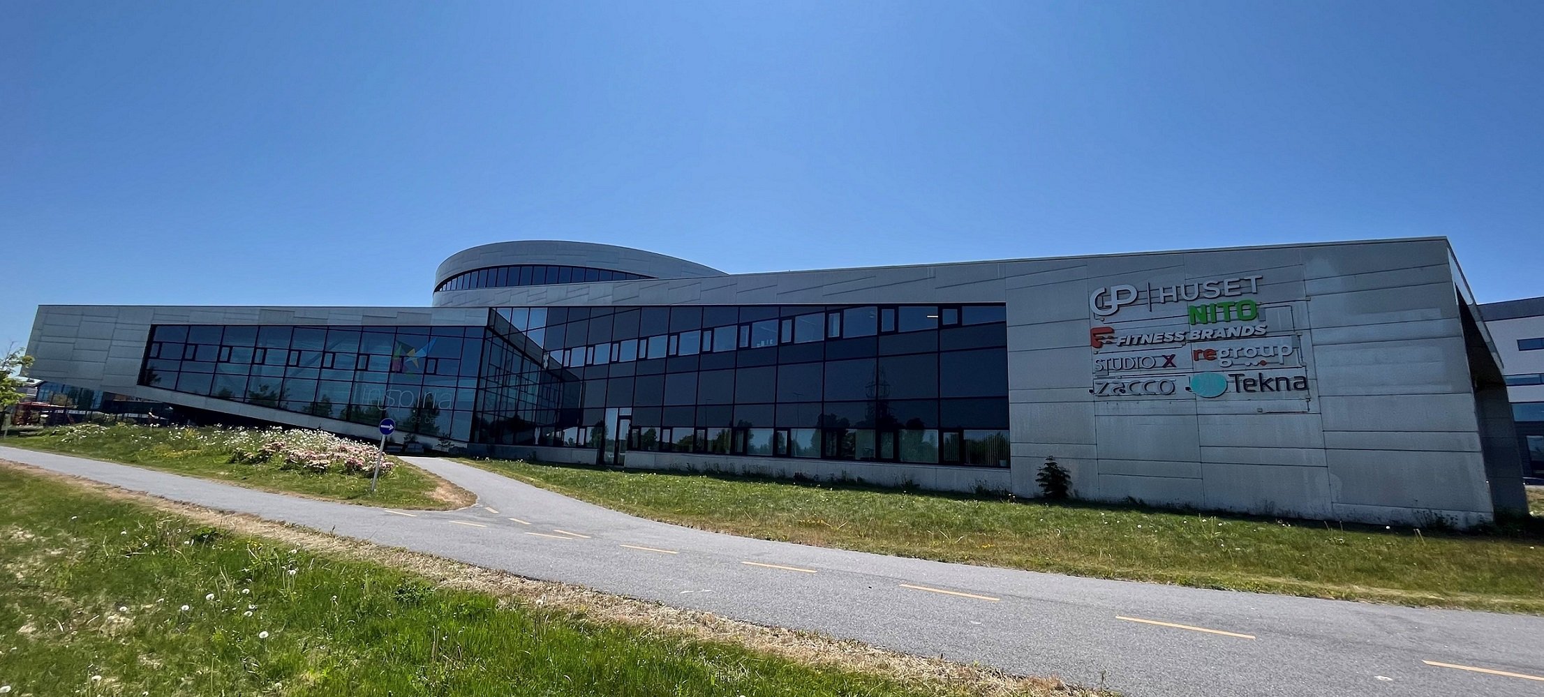 INSPIRIA science center in Sarpsborg, the building seen from the outside.