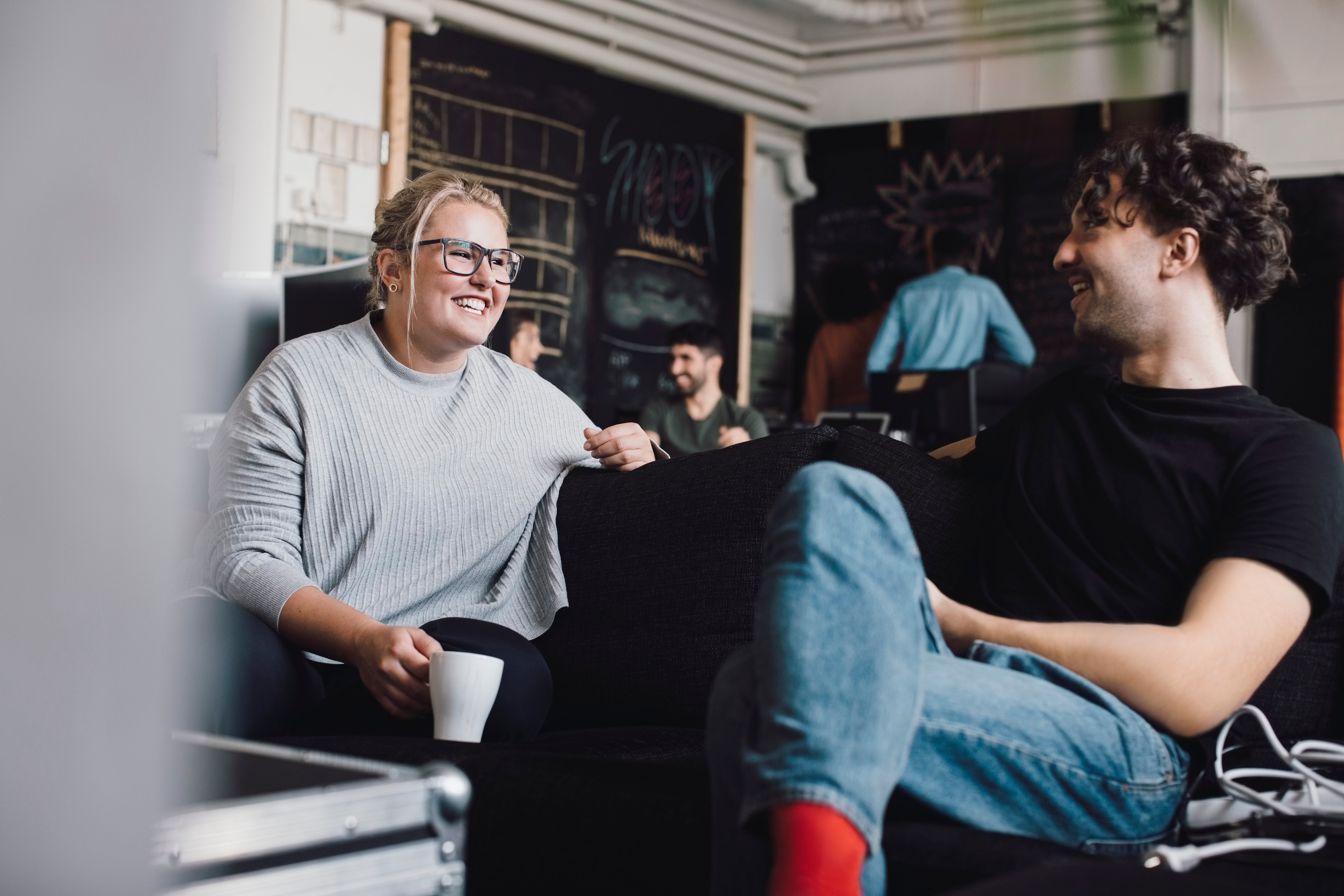 Illustration of colleagues talking to each other Photo: GettyImages