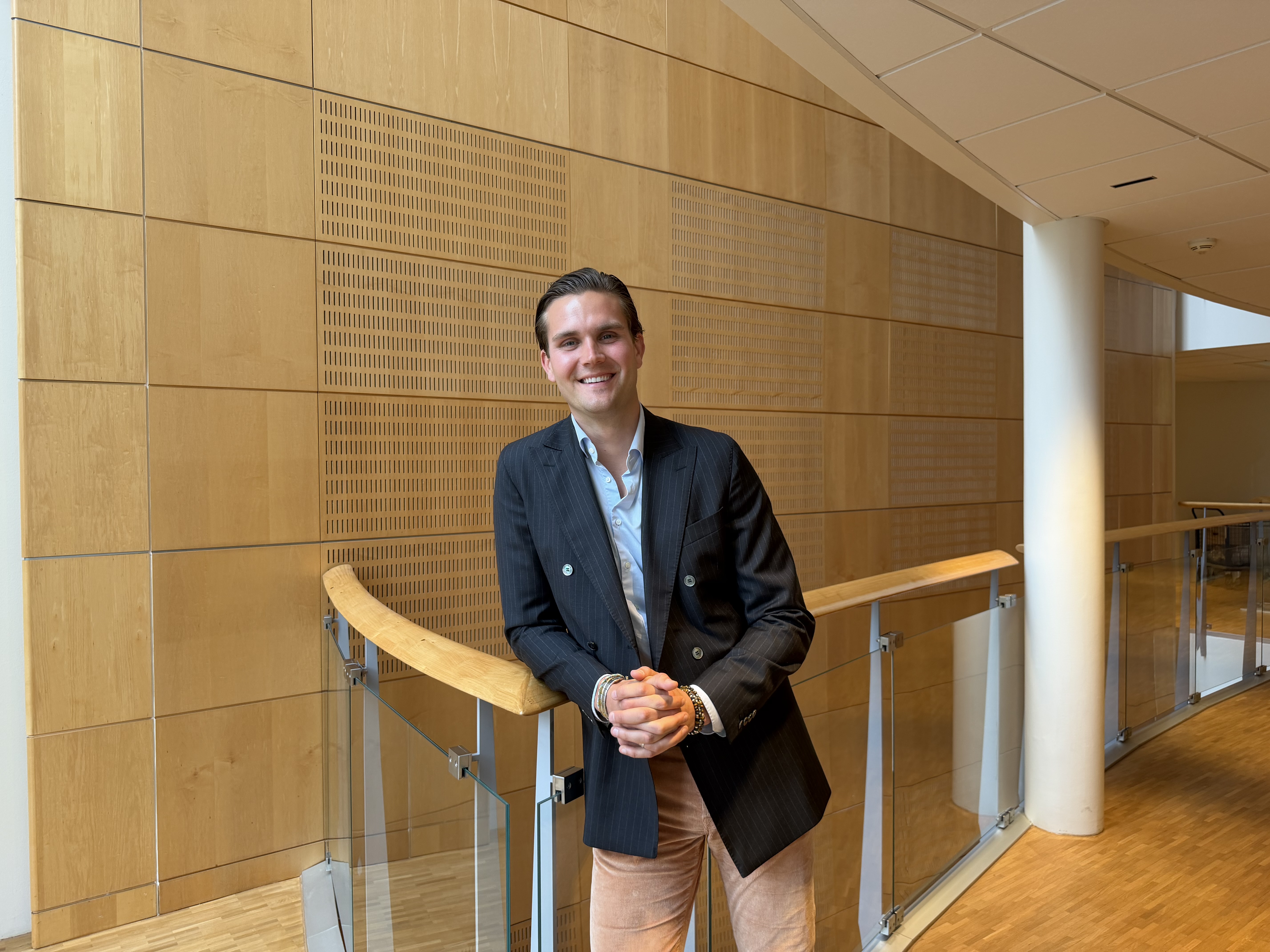 Carl Emil Solvang er kontaktperson for tillitsvalgte i Nordea