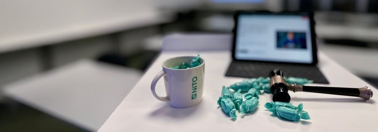 Kopp, sjokolade og PC - Årsmøte studentene 2026