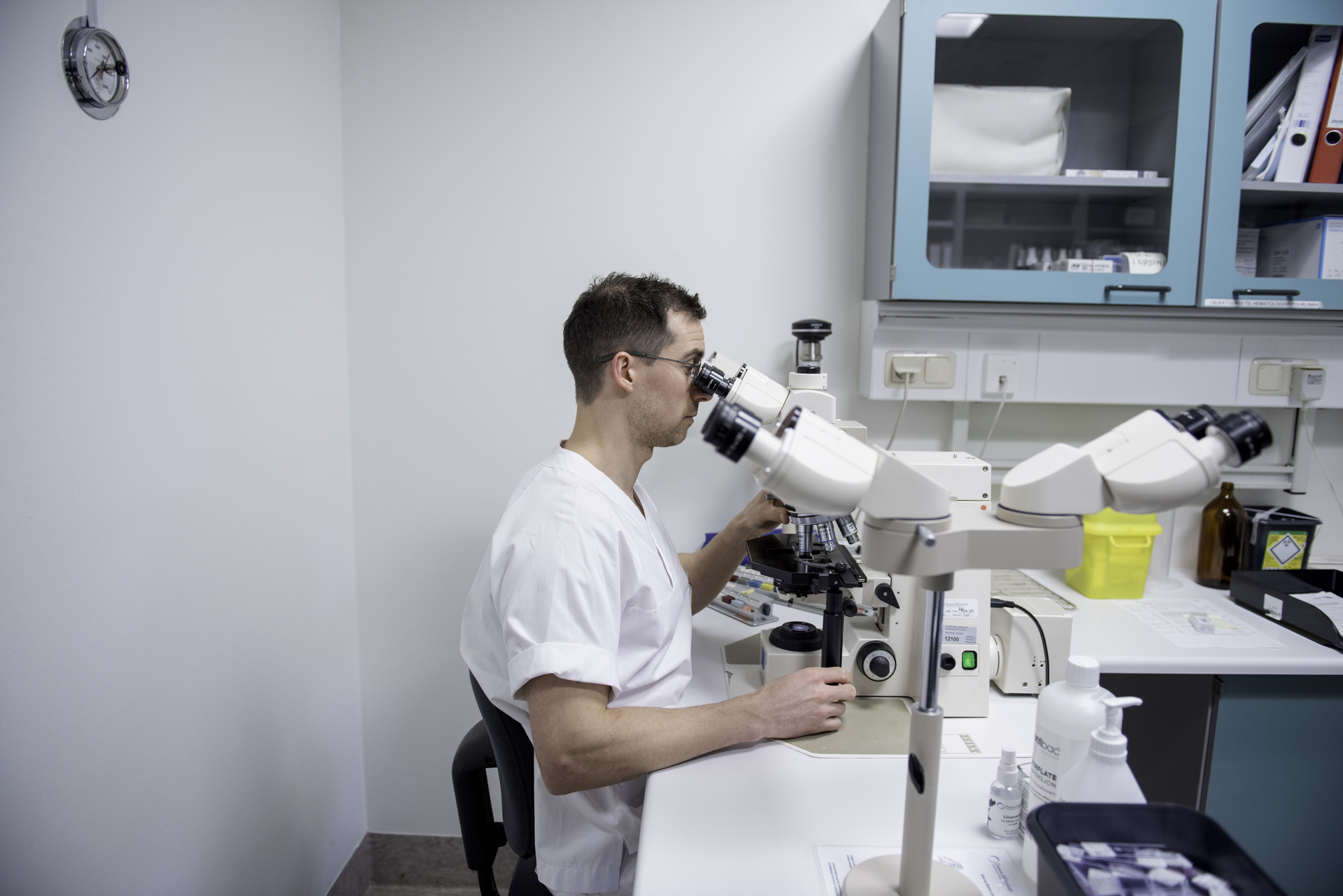 Bioingeniør som mikroskoperer, Luca Kleve-Ruud