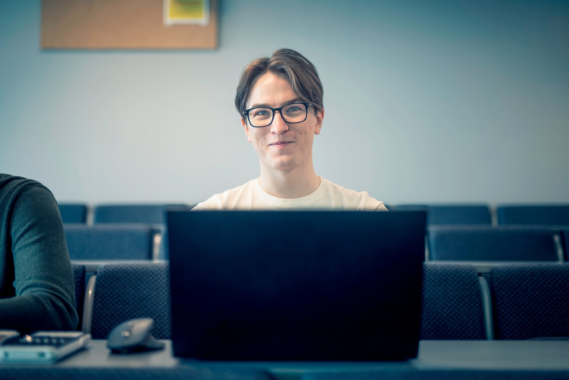 Student applying for a job